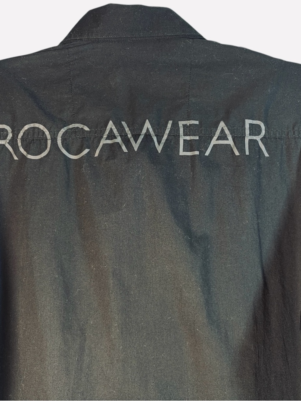 Roca Wear Men's Western Shirt Button Down Black Xl Long Sleeve View 5